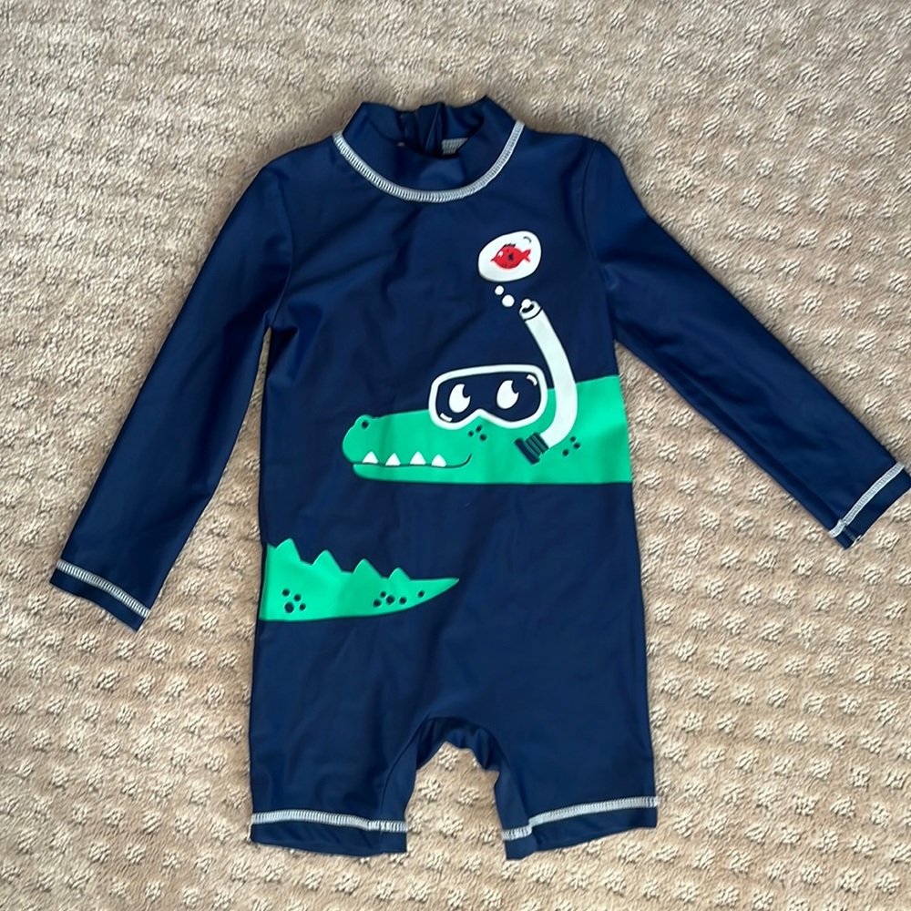 GUC! Boys 24M Rashguard Bathing Suit UV Protection